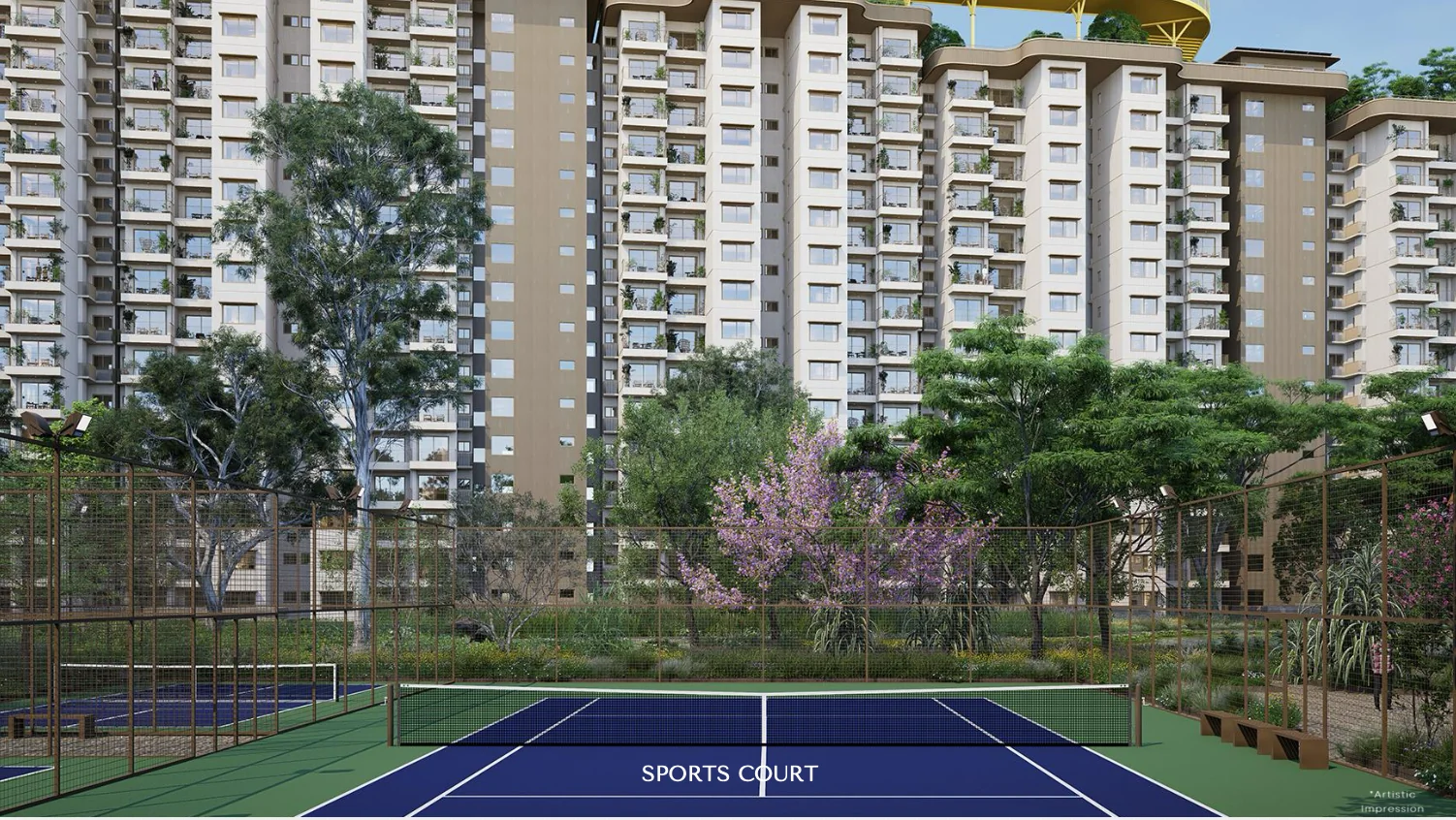 Embassy nature-integrated residential development, North Yelahanka